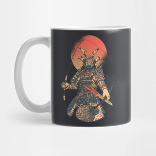 Smaurai Warrior Bushido Fighter Retro Vintage Mug